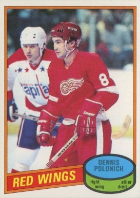 1980 O-Pee-Chee Dennis Polonich #54 Hockey Card