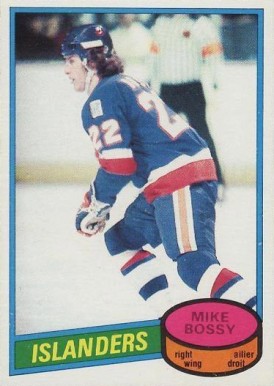 1980 O-Pee-Chee Mike Bossy #25 Hockey Card