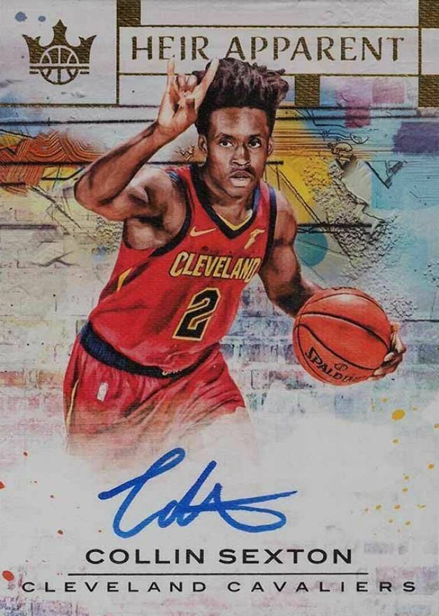 2018 Panini Court Kings Heir Apparent Autographs Colllin Sexton #CSX Basketball Card