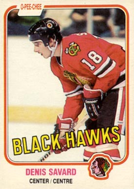 1981 O-Pee-Chee Denis Savard #63 Hockey Card