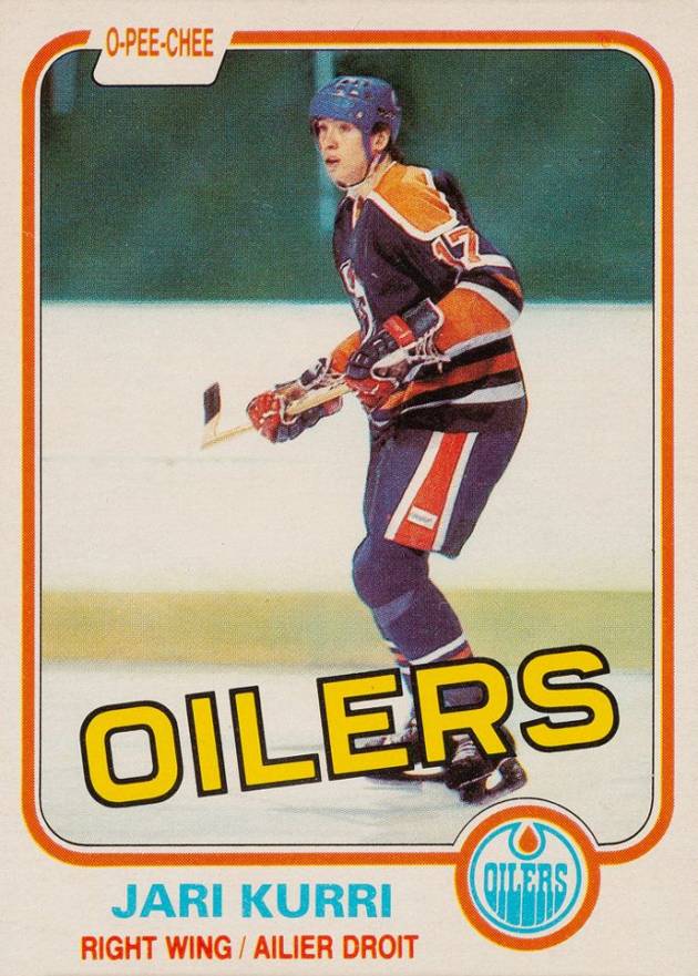1981 O-Pee-Chee Jari Kurri #107 Hockey Card