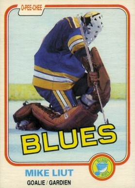1981 O-Pee-Chee Mike Liut #289 Hockey Card