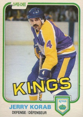 1981 O-Pee-Chee Jerry Korab #145 Hockey Card