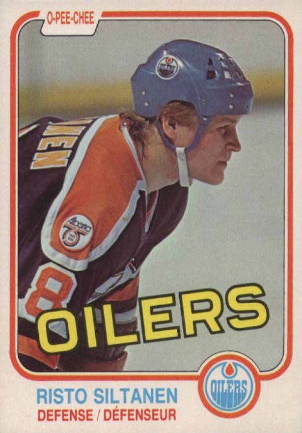 1981 O-Pee-Chee Risto Siltanen #122 Hockey Card