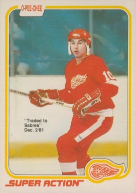 1981 O-Pee-Chee Dale McCourt #96 Hockey Card