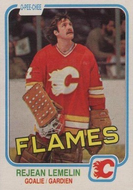 1981 O-Pee-Chee Rejean Lemelin #44 Hockey Card