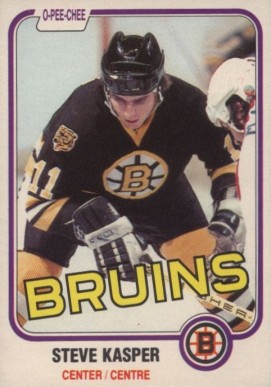1981 O-Pee-Chee Steve Kasper #4 Hockey Card