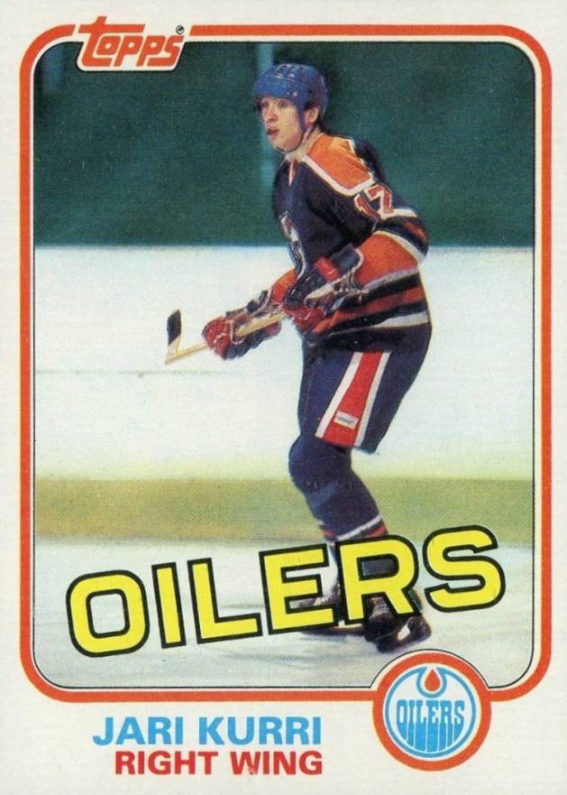 1981 Topps Jari Kurri #18 Hockey Card
