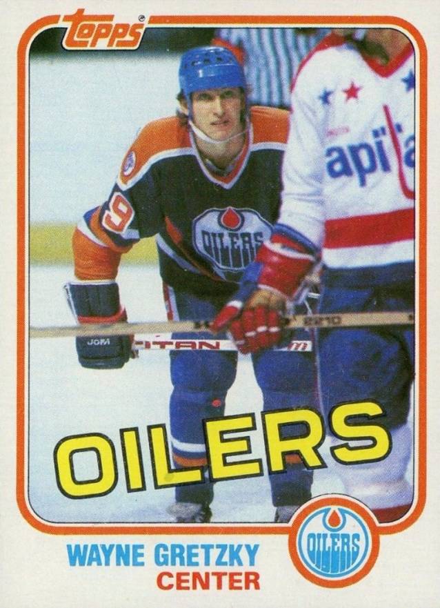 1981 Topps Wayne Gretzky #16 Hockey Card