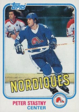 1981 Topps Peter Stastny #39 Hockey Card