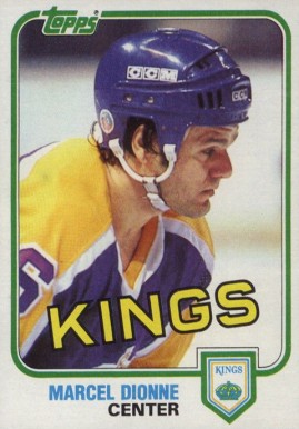 1981 Topps Marcel Dionne #9 Hockey Card