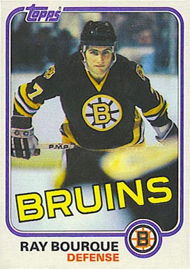 1981 Topps Ray Bourque #5 Hockey Card