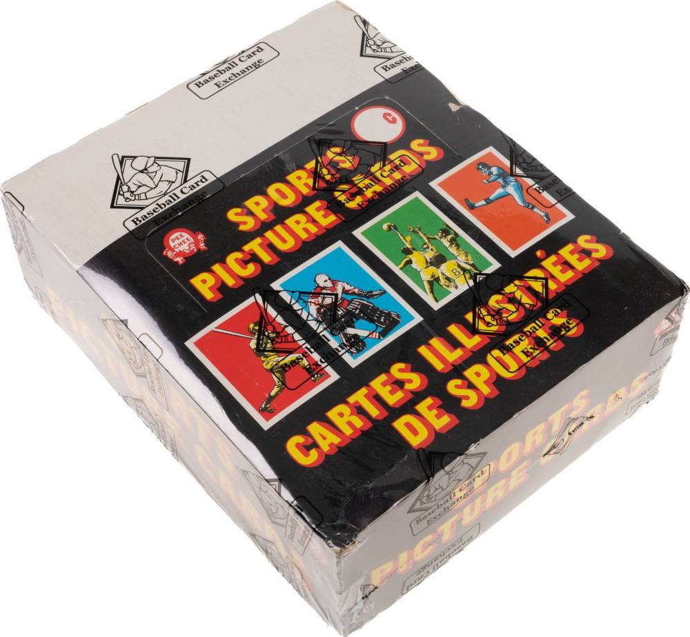 1982 O-Pee-Chee Rack Pack Box #RPB Hockey Card