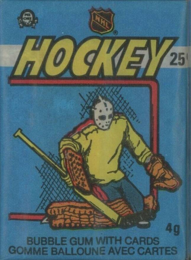 1982 O-Pee-Chee Wax Pack #WP Hockey Card