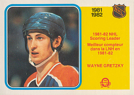 1982 O-Pee-Chee Wayne Gretzky #243 Hockey Card