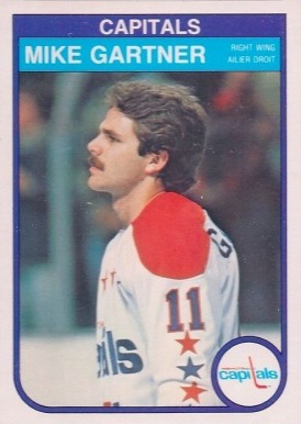 1982 O-Pee-Chee Mike Gartner #363 Hockey Card