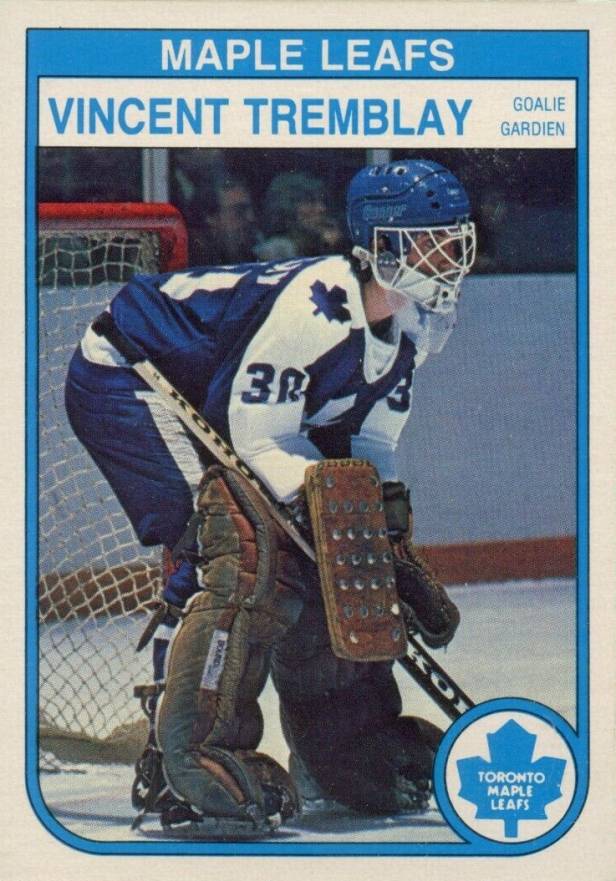1982 O-Pee-Chee Vincent Tremblay #334 Hockey Card