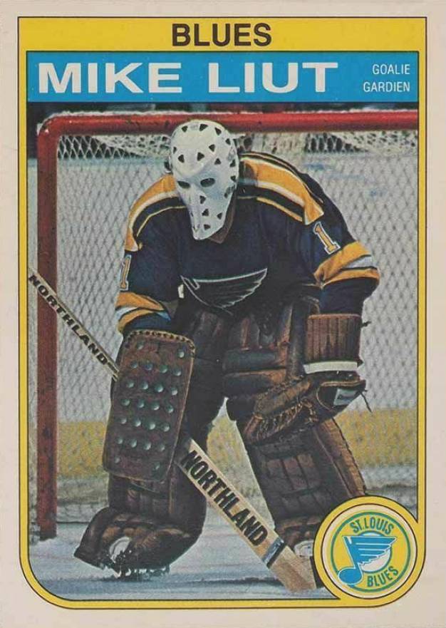 1982 O-Pee-Chee Mike Liut #306 Hockey Card