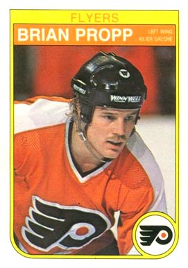 1982 O-Pee-Chee Brian Propp #256 Hockey Card