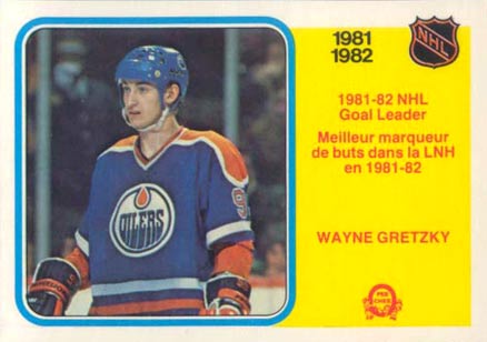 1982 O-Pee-Chee Wayne Gretzky #235 Hockey Card