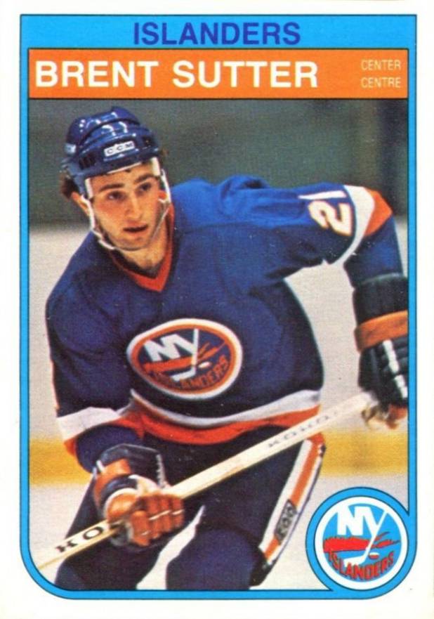 1982 O-Pee-Chee Brent Sutter #216 Hockey Card