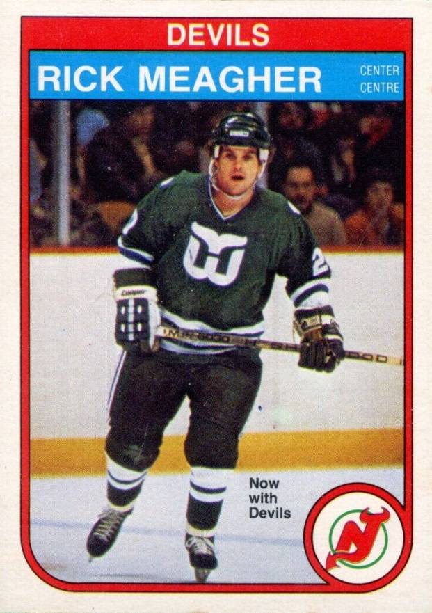 1982 O-Pee-Chee Rick Meagher #144 Hockey Card