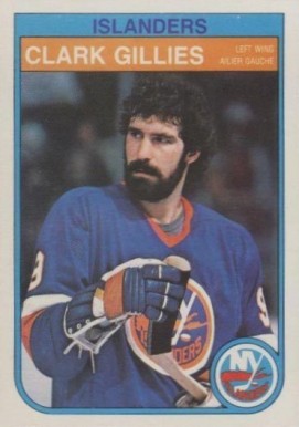 1982 O-Pee-Chee Clark Gillies #201 Hockey Card