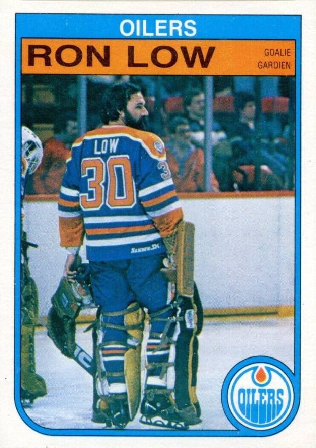 1982 O-Pee-Chee Ron Low #112 Hockey Card