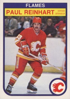 1982 O-Pee-Chee Paul Reinhart #56 Hockey Card