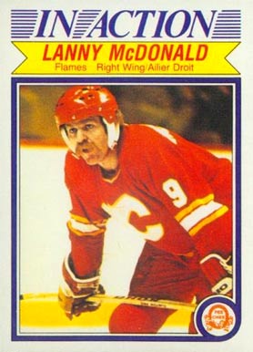 1982 O-Pee-Chee Lanny McDonald #52 Hockey Card