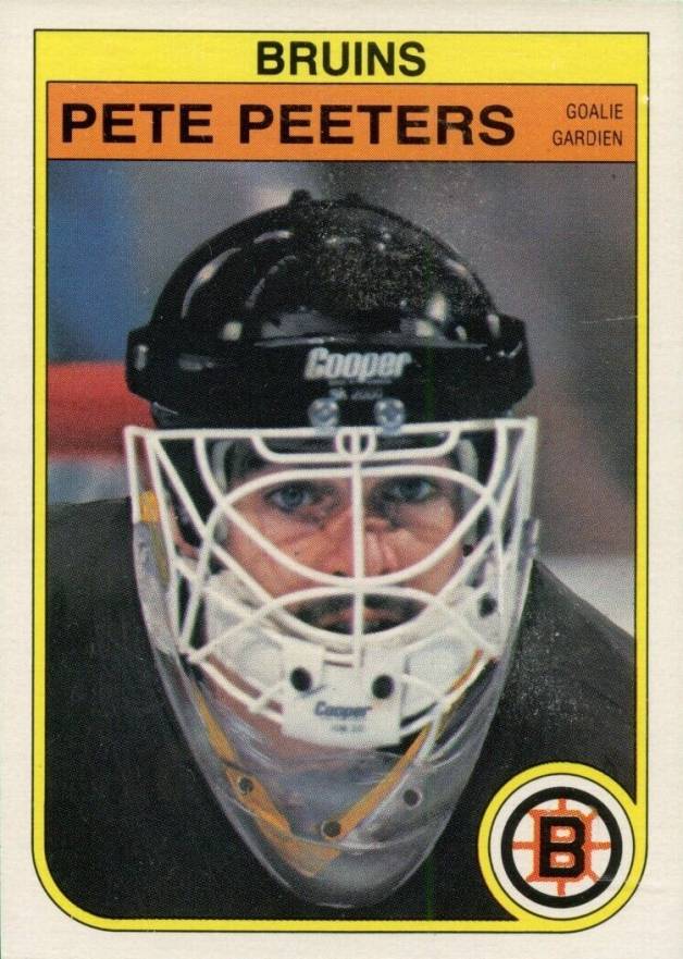 1982 O-Pee-Chee Pete Peeters #22 Hockey Card