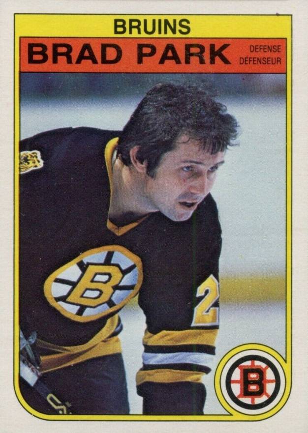 1982 O-Pee-Chee Brad Park #19 Hockey Card
