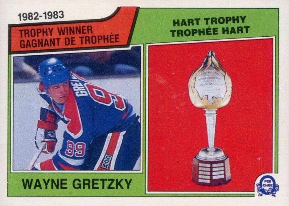 1983 O-Pee-Chee Wayne Gretzky #203 Hockey Card