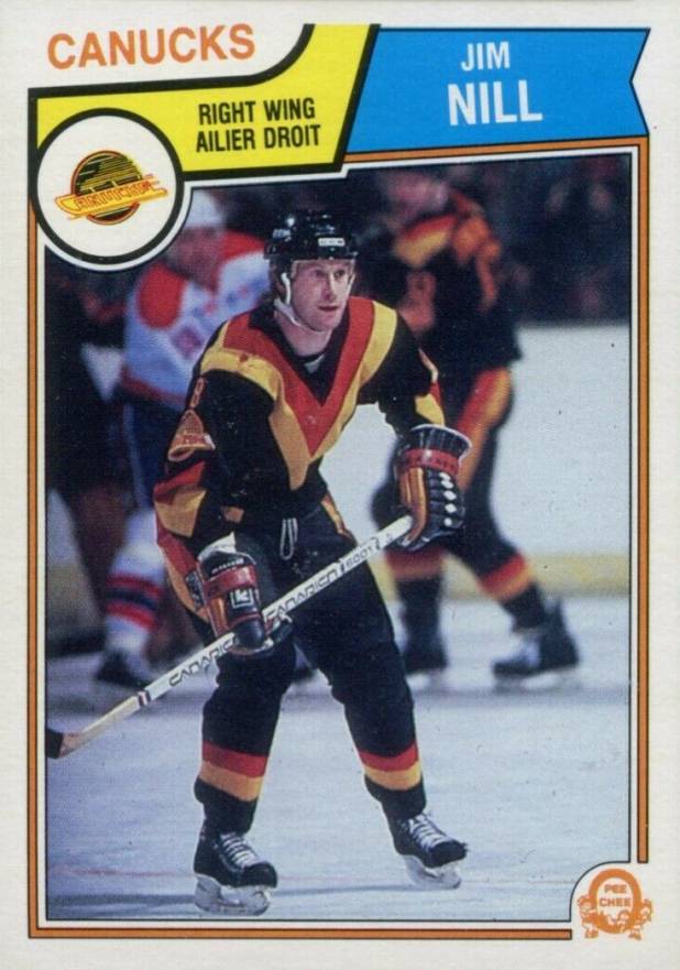 1983 O-Pee-Chee Jim Nill #357 Hockey Card