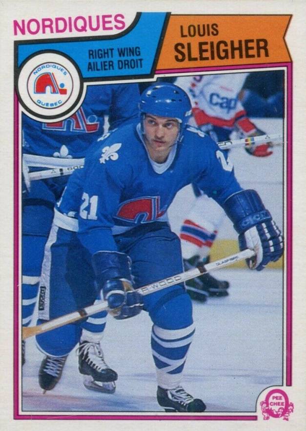1983 O-Pee-Chee Louis Sleigher #301 Hockey Card
