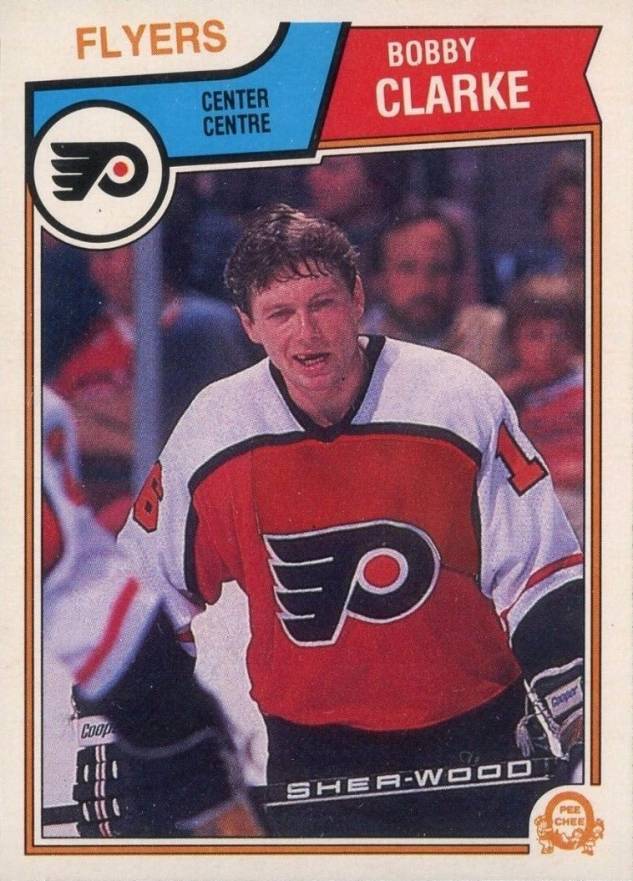 1983 O-Pee-Chee Bobby Clarke #262 Hockey Card