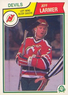 1983 O-Pee-Chee Jeff Larmer #230 Hockey Card