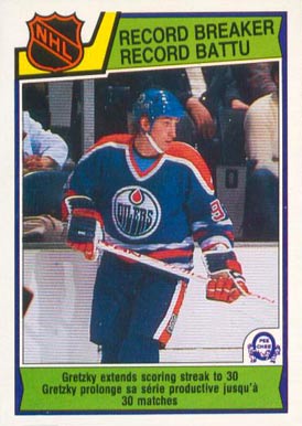 1983 O-Pee-Chee Wayne Gretzky #212 Hockey Card