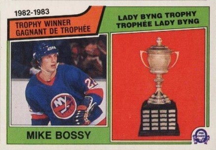 1983 O-Pee-Chee Mike Bossy #205 Hockey Card