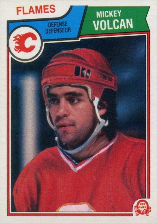 1983 O-Pee-Chee Mickey Volcan #94 Hockey Card