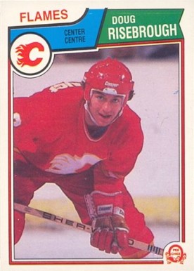 1983 O-Pee-Chee Doug Risebrough #92 Hockey Card