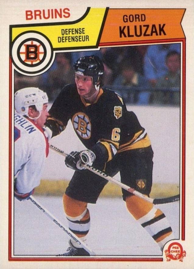 1983 O-Pee-Chee Gord Kluzak #51 Hockey Card