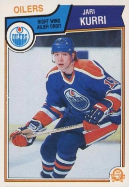 1983 O-Pee-Chee Jari Kurri #34 Hockey Card