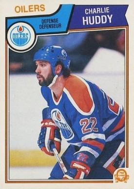 1983 O-Pee-Chee Charlie Huddy #30 Hockey Card