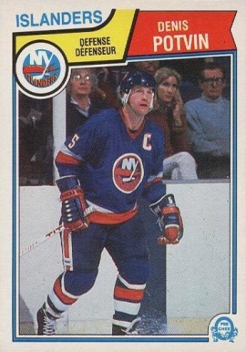 1983 O-Pee-Chee Denis Potvin #16 Hockey Card