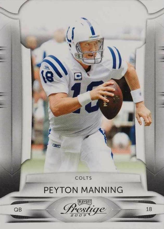 2009 Playoff Prestige Peyton Manning #42 Football Card