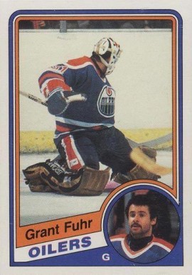 1984 O-Pee-Chee Grant Fuhr #241 Hockey Card