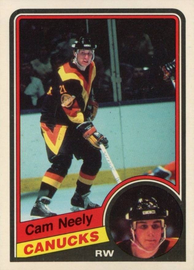 1984 O-Pee-Chee Cam Neely #327 Hockey Card