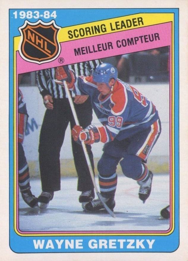 1984 O-Pee-Chee Wayne Gretzky #380 Hockey Card