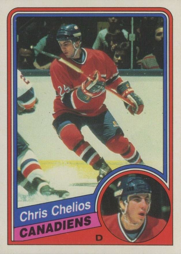 1984 O-Pee-Chee Chris Chelios #259 Hockey Card